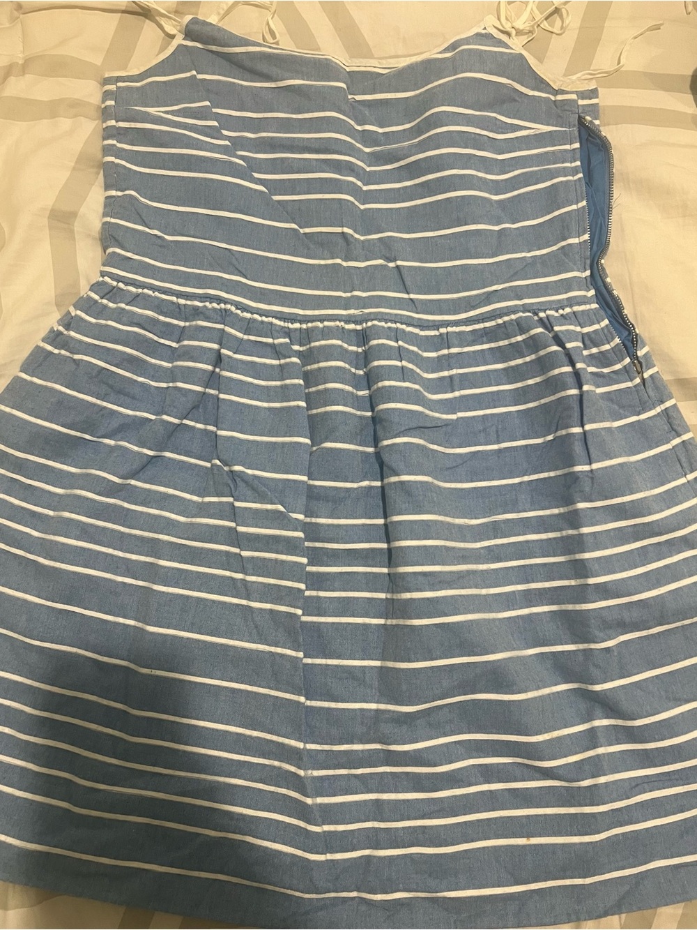 GAP Blue and White Striped Dress